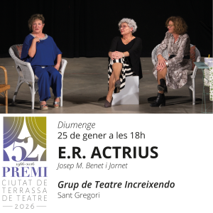 52a edició de Premi Ciutat de Terrassa de Teatre