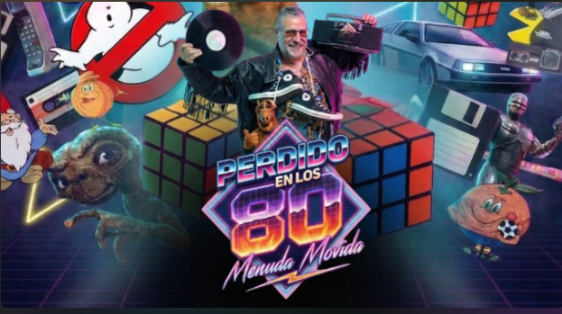 Cartell Espectacle Perdido en los 80